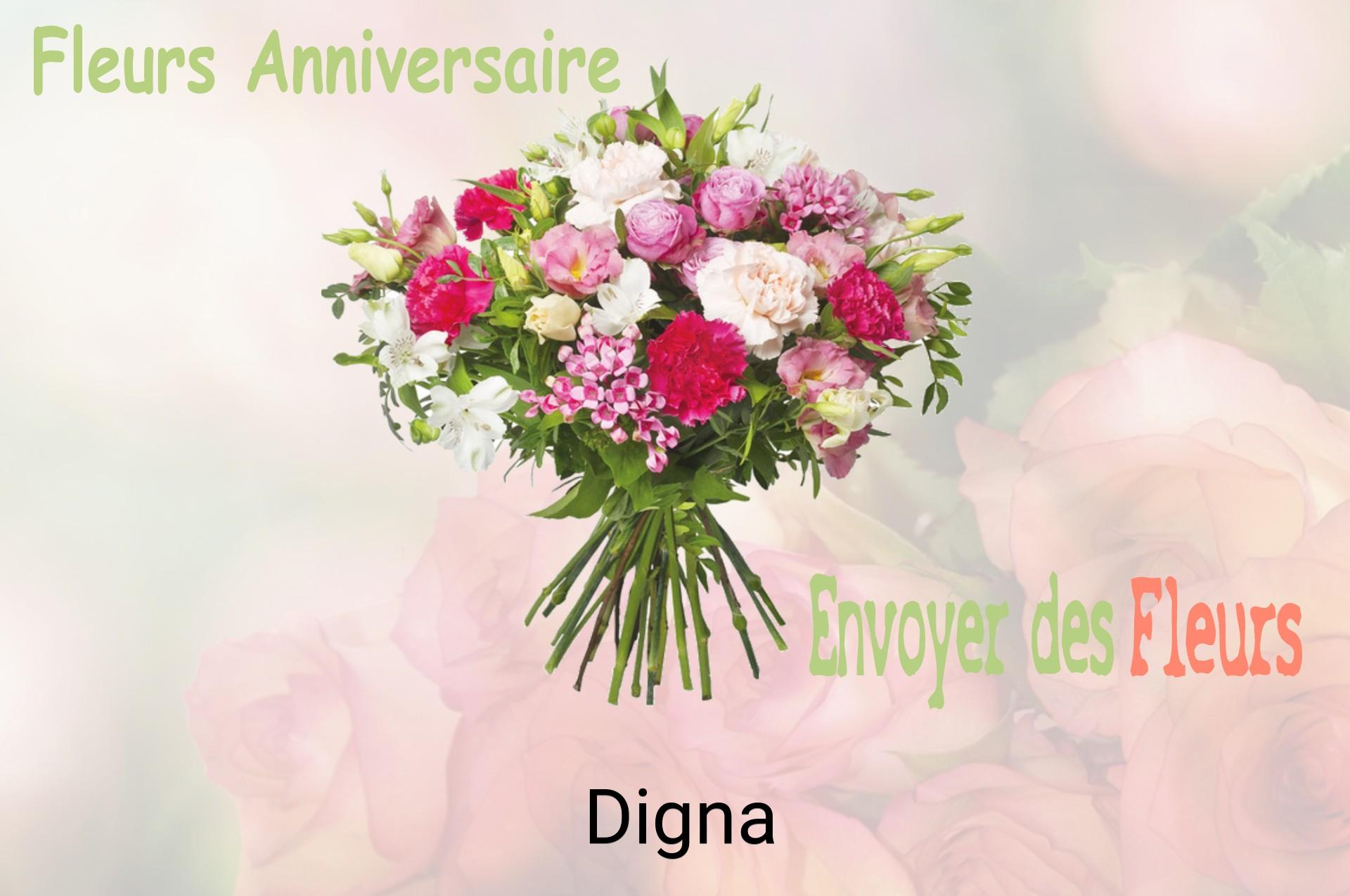 Bouquet de fleurs d’anniversaire livré à Digna